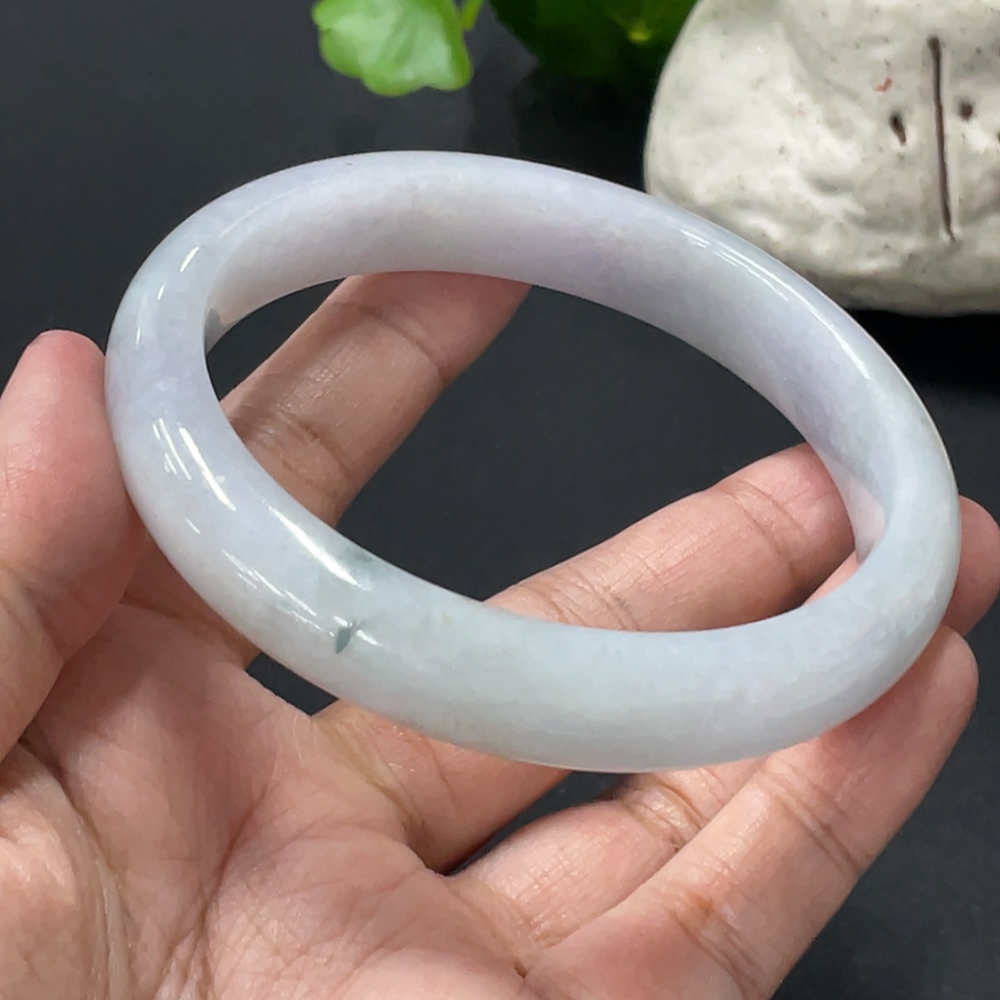 F34019669 Jadeite Round Bracelet, Total Weight Approx. 66.67g, Size 63