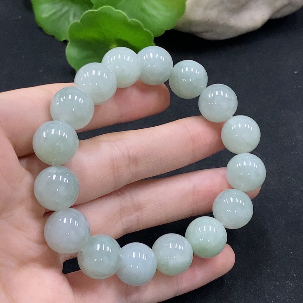 F34996798 Jadeite Bracelet Approx. 12.3mm Total Weight Approx. 51.84g