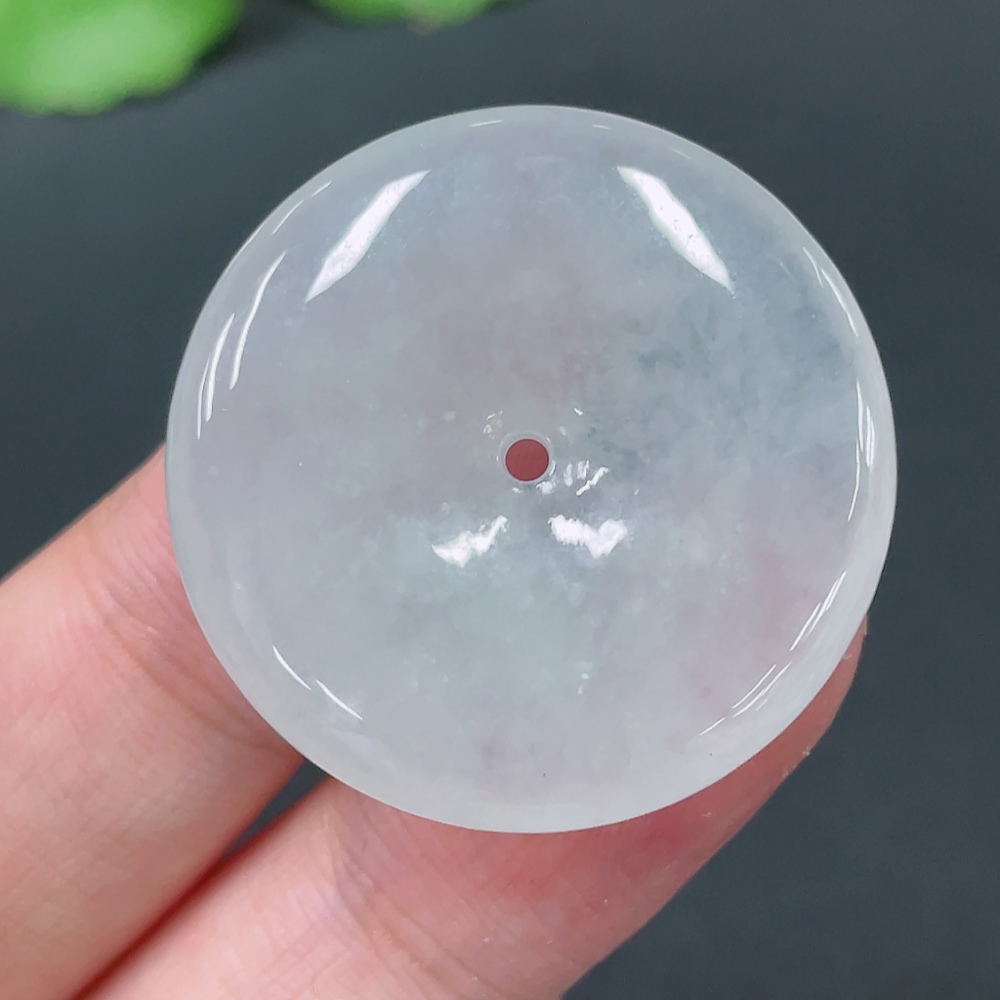F23604282 Jadeite Safety Pendant, Total Weight: 9.109g