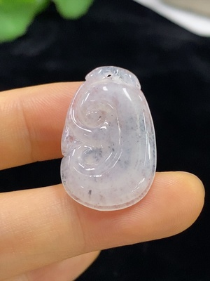 F34949153 Jadeite Ruyi Pendant Total Weight: Approx. 3g