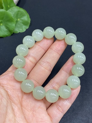 H31642395 Hetian Jade Bracelet       Approx.11.7mm         Total Weight Approx.41.5g