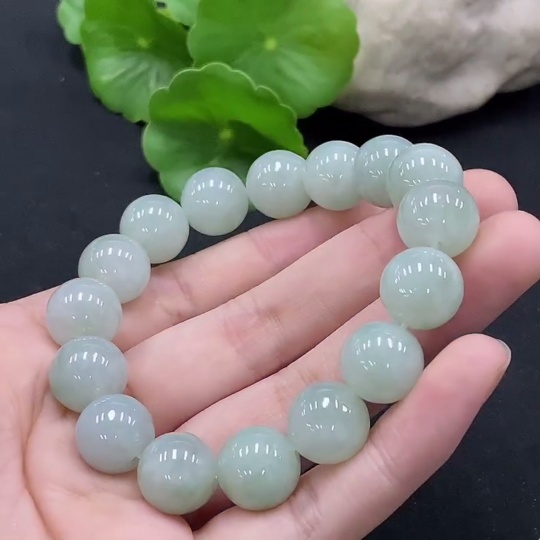 F34996798 Jadeite Bracelet Approx. 12.3mm Total Weight Approx. 51.84g