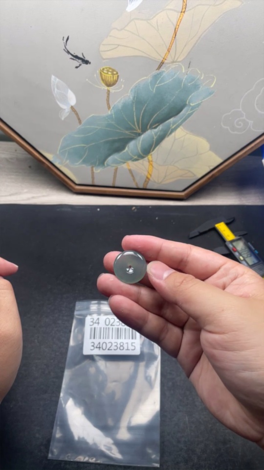 F34023815 Jadeite Safety Buckle Total weight including rope approx. 5.3g