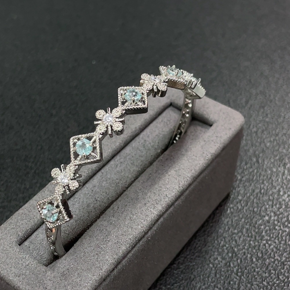 C34007342 Topaz Bracelet Non-Gold Total Weight Approx. 9.28g Stone Size About 3.5mm
