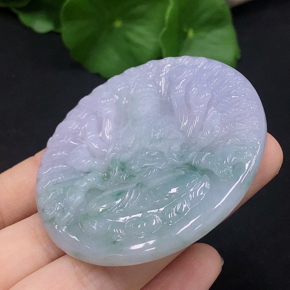 F29377304 Jadeite Thousand-Hand Guanyin Pendant