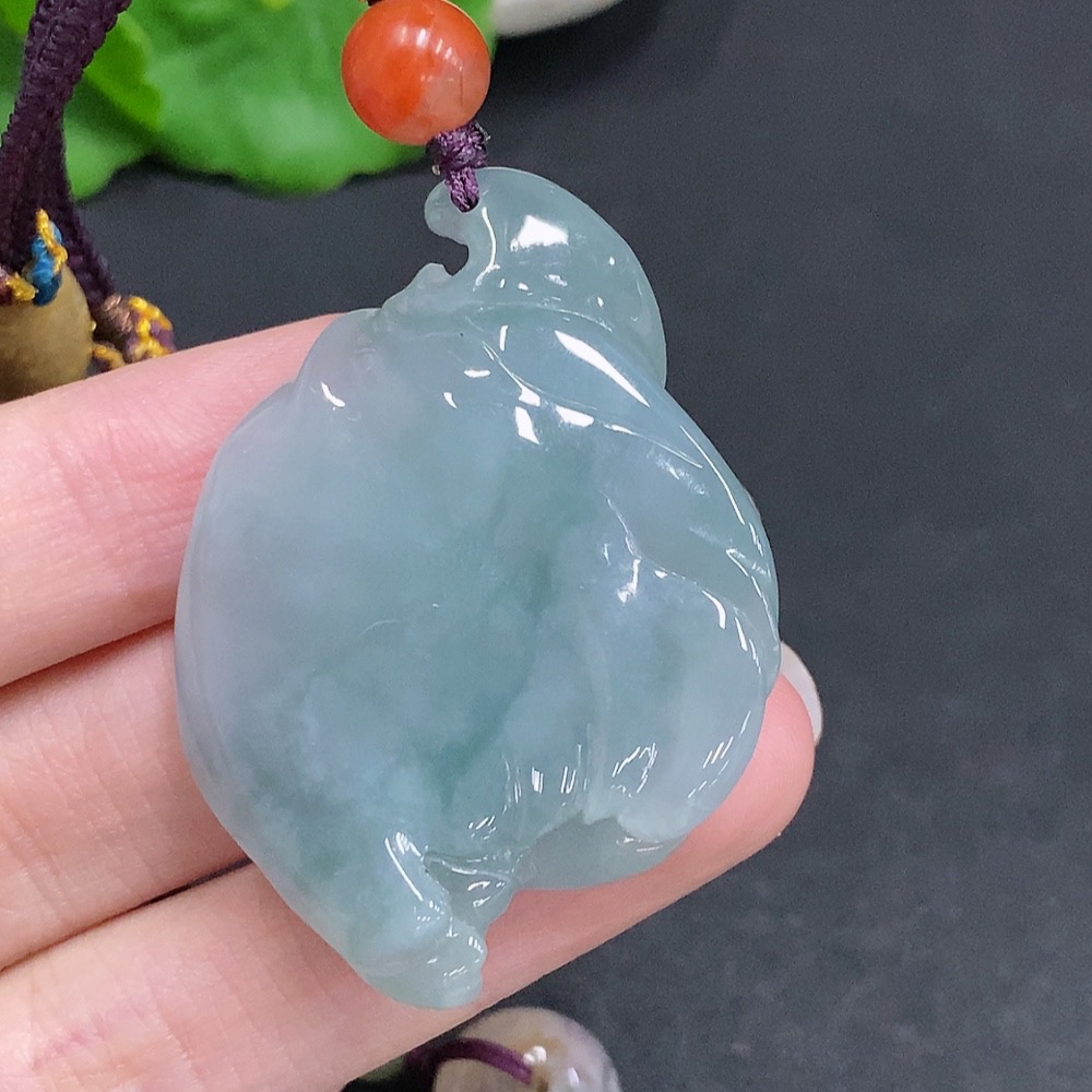 F34003259 Jadeite Enlightenment Pendant