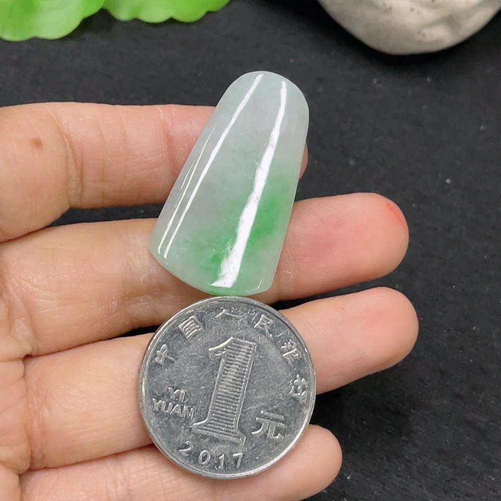 F31612505 Jadeite Plain Pendant Total Weight Approx. 4.32g