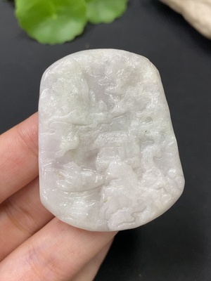 F27069179 Jadeite Pendant Total Weight Approx. 24.3g Landscape