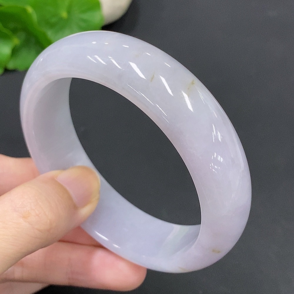 F21428062 Jadeite Round Bangle Size 58.6 Total Weight Approx. 81.45g