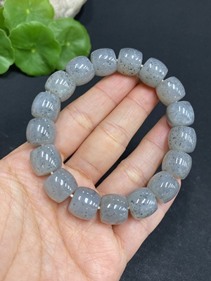 H31666989 Hetian Jade Bracelet, Approx. 11.8mm, Total Weight Approx. 52.5g
