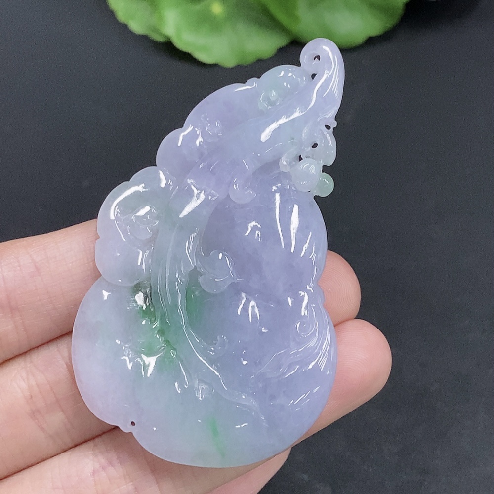 F31623929 Jadeite Ruyi Pendant Total Weight Approx. 33.7g