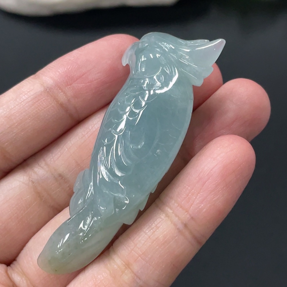 F28260232 Jadeite Heroic and Resourceful Pendant