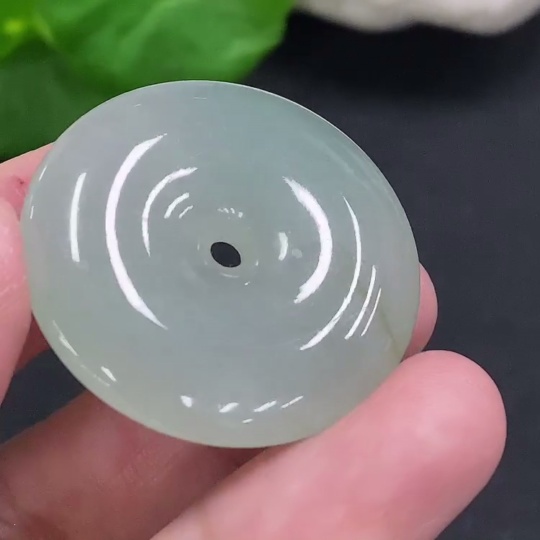 F32801262 Jadeite Safety Buckle Total Weight About 16g