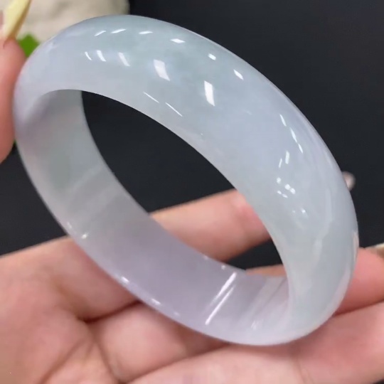 F29416553 Jadeite Round Bangle Size 56.5 Total Weight Approx. 60g