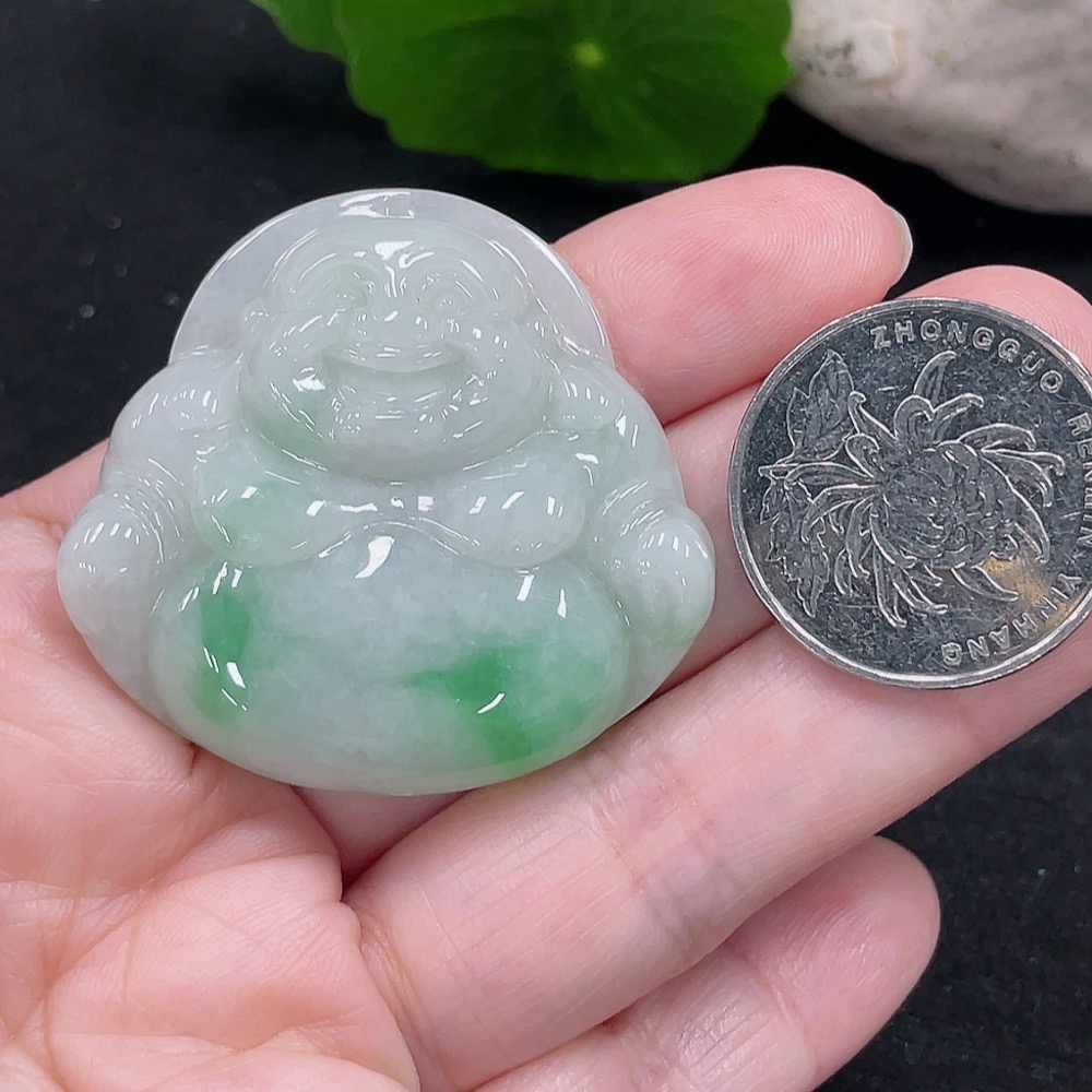 F33827318 JadeiteBuddha Pendant