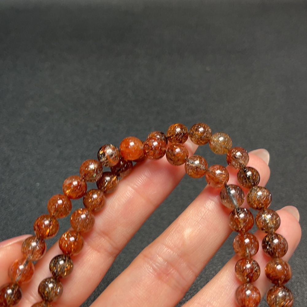 C33854275 Crystal Bead Necklace Total Weight Approx. 39.68g Size About 7.3mm