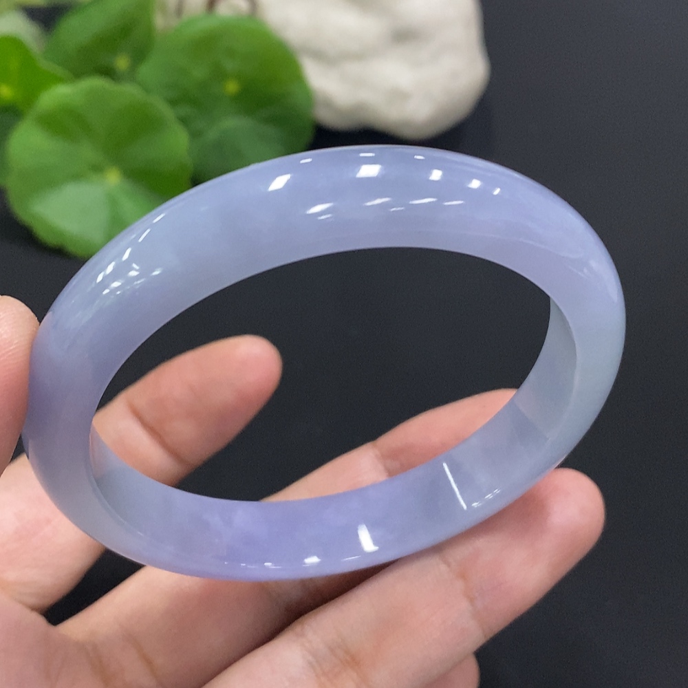 F32742317 Jadeite round bracelet size 55.6 total weight about 40.6g