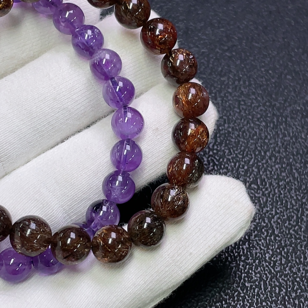 C29369085 Crystal Bracelet, Total Weight Approx. 30.15g, 2 Pieces per Lot