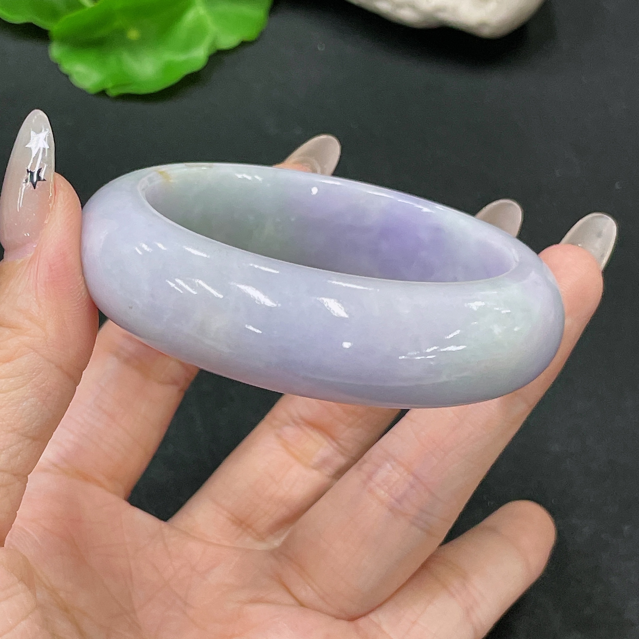 F35139362 Jadeite Regular Circle Bracelet Total Weight Approx. 82.51g Contains Color Polishing Powder Size 52.3