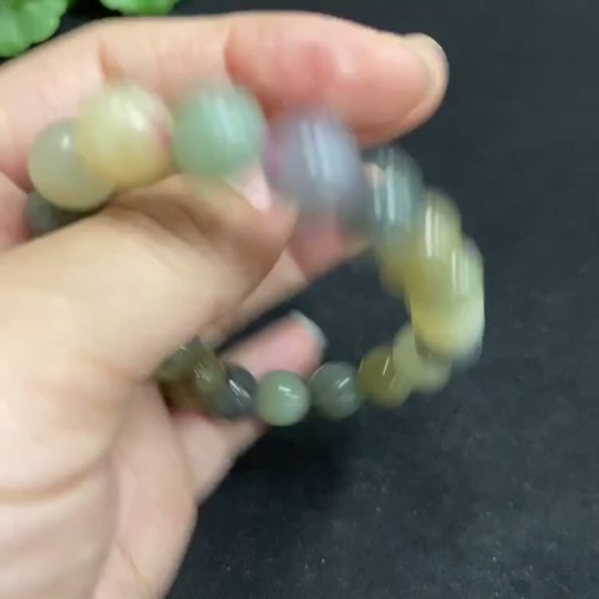 H34036701 Hetian Jade Bracelet, Approx. 9.8mm, Total Weight Approx. 28.1g