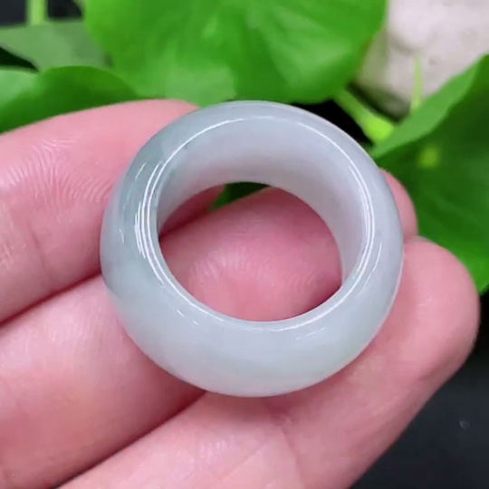 F34957849 Jadeite Thumb Ring Total Weight Approx.9.48g Size 13