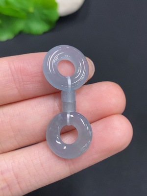 F35125394 Jadeite Donut Sell as a Lot Total Weight Approx.6.63g