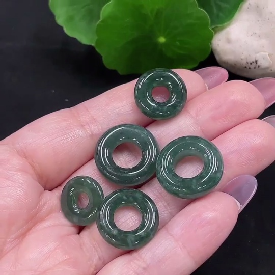 F34982922 Jadeite Pendants Sell as a Lot