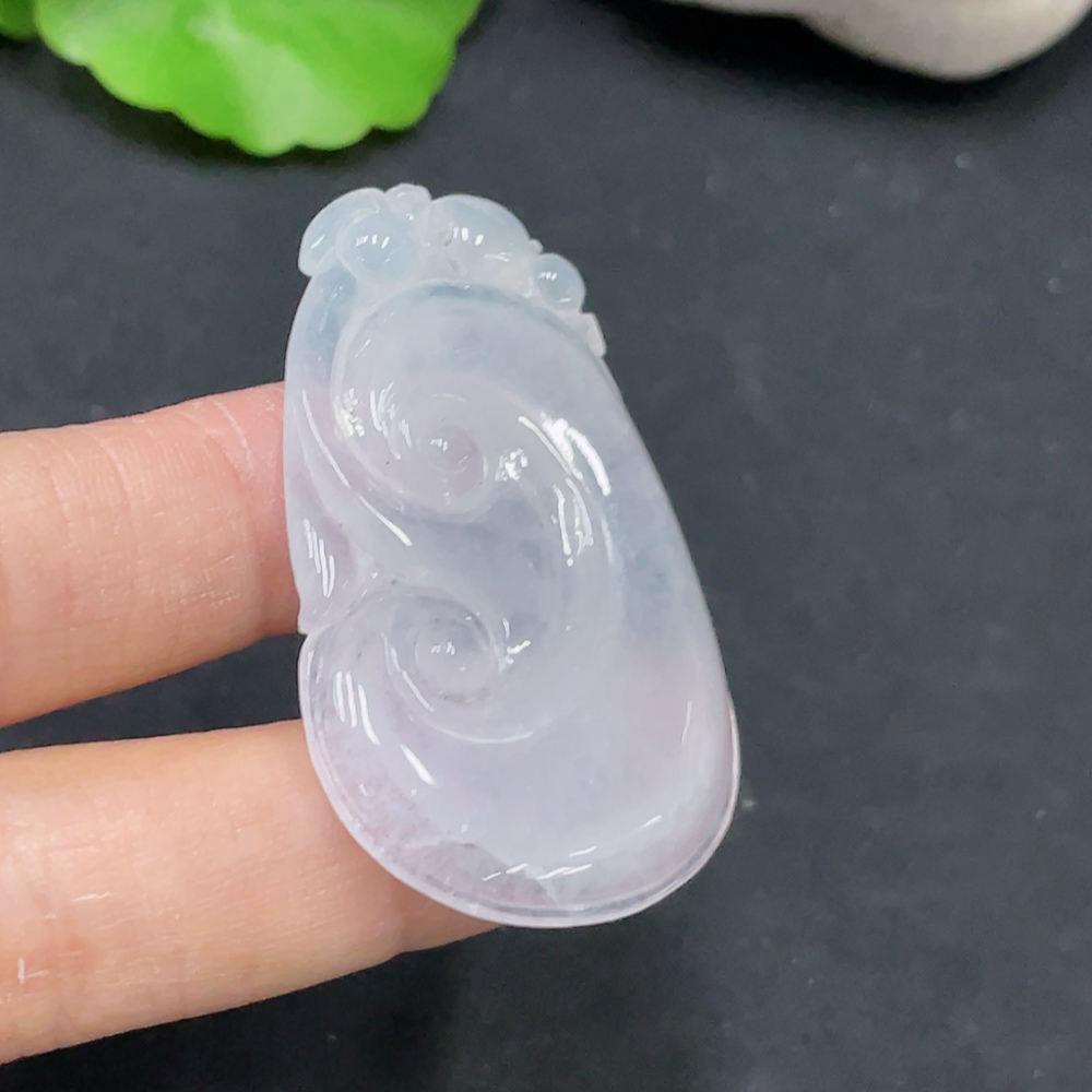 F30563042 Jadeite Pendant Ruyi Total Weight About 9.5g