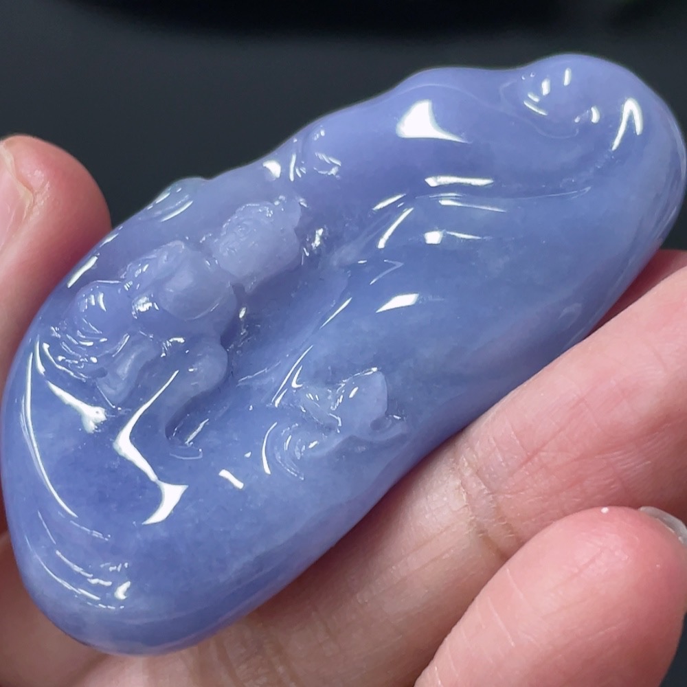 F28271929 Jadeite Guanyin Pendant, Total Weight Approx. 36.7g