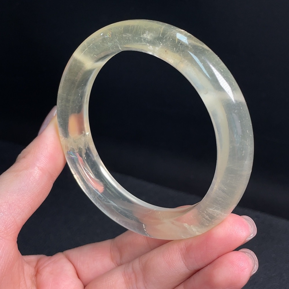 C27156843 Crystal Round Bracelet Size 60.2 Total Weight Approx. 55.39g