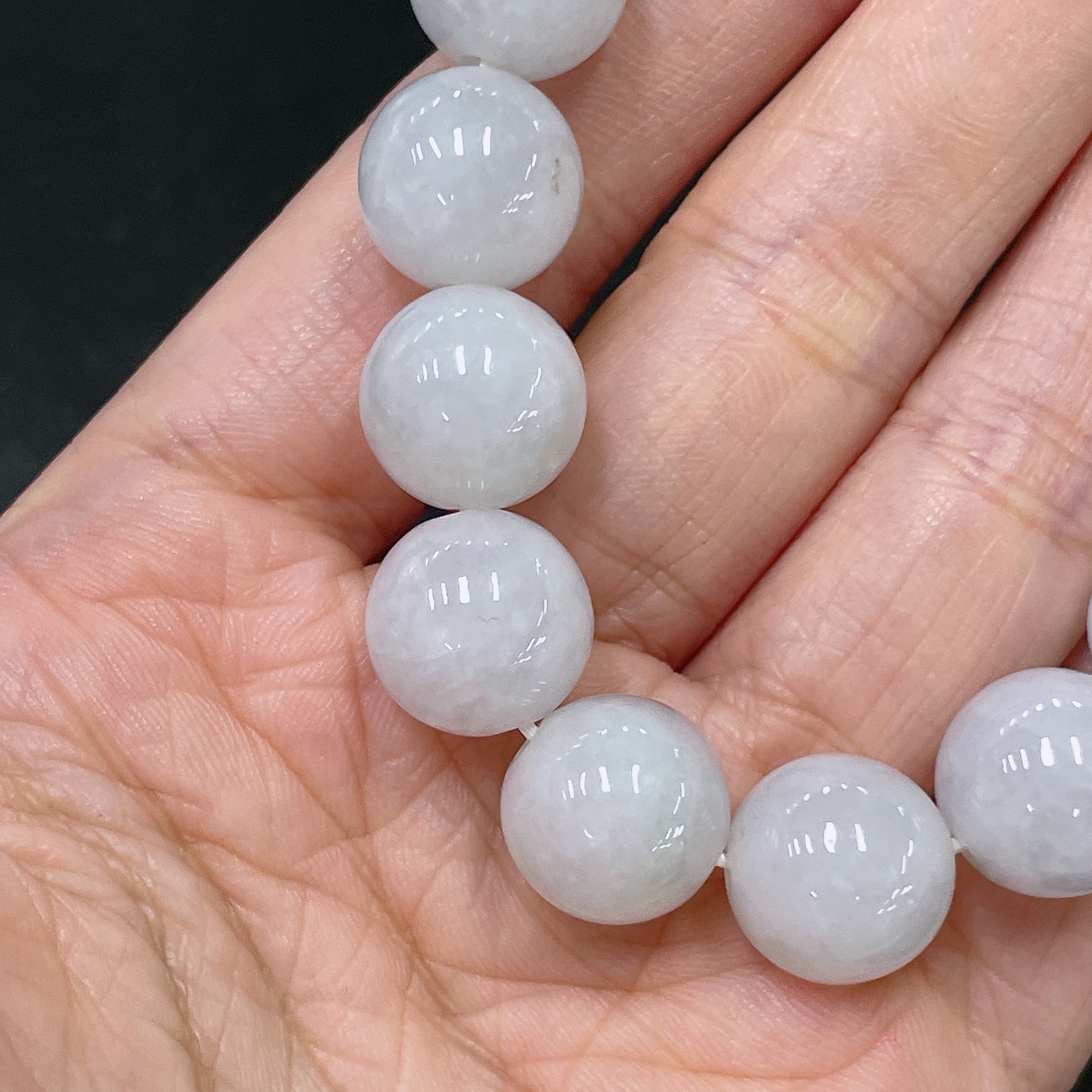 F35138772 Jadeite Bracelet Total Weight Approx.59.77g Size Approx.13.1mm