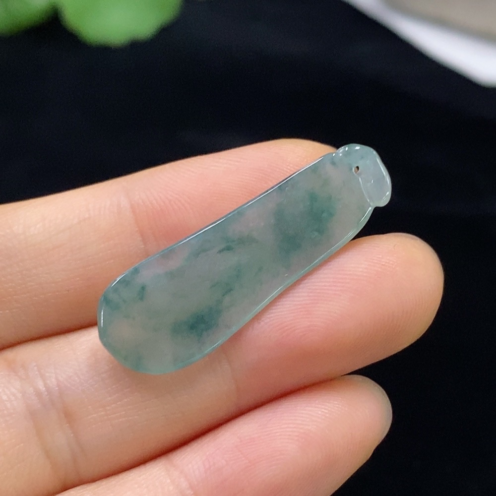 F32749147 Jadeite Fu Gua Pendant