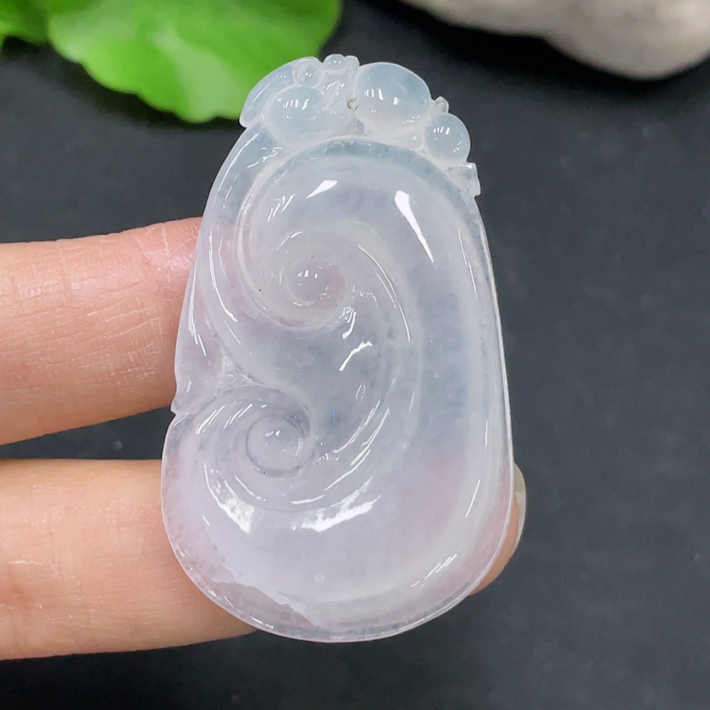 F30563042 Jadeite Pendant Ruyi Total Weight About 9.5g