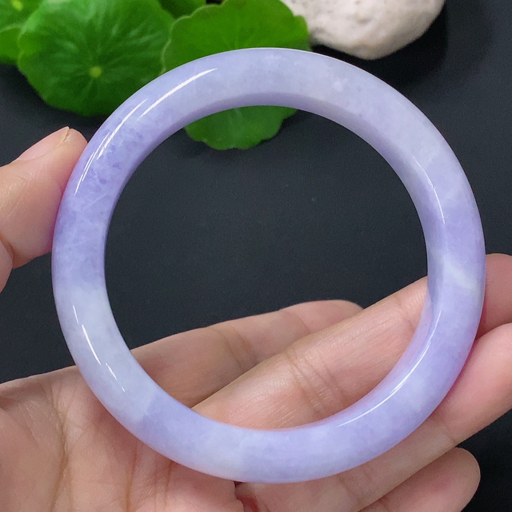 F30524382 Jadeite Round Bracelet Size 54mm Total Weight Approx. 54.94g
