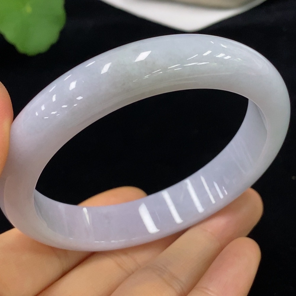 F33929827 Jadeite Regular Round Bangle Size 59.5 Total Weight Approx. 60.41g