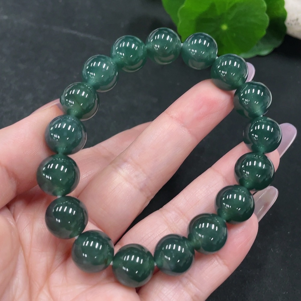 F35142020 Jadeite Bracelet 11.8mm Approx. Total Weight About 47.4g