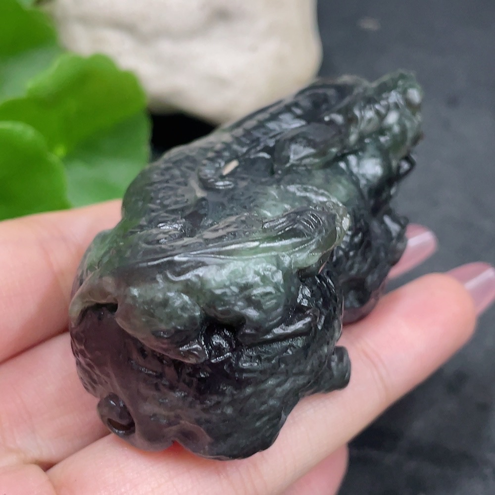 H33944351 Hetian Jade Ornament - Presenting the Son at Court, Total Weight Approx. 126.8g