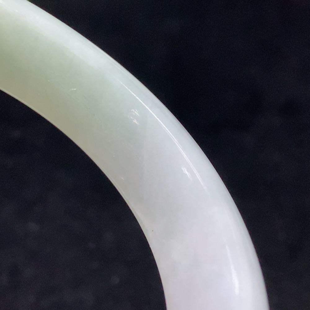 F35094267 Jadeite Round Bracelet Size 57.1 Total Weight Approx. 62.41g