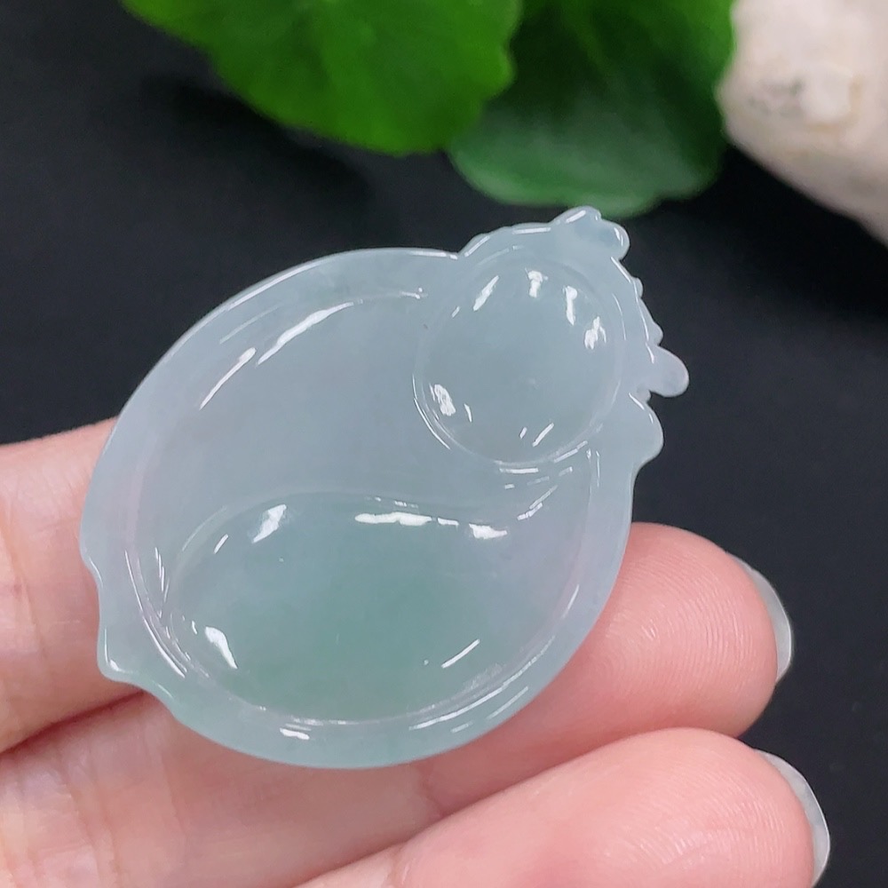 F30484855 Jadeite Pendant Total Weight Approx. 9.5g