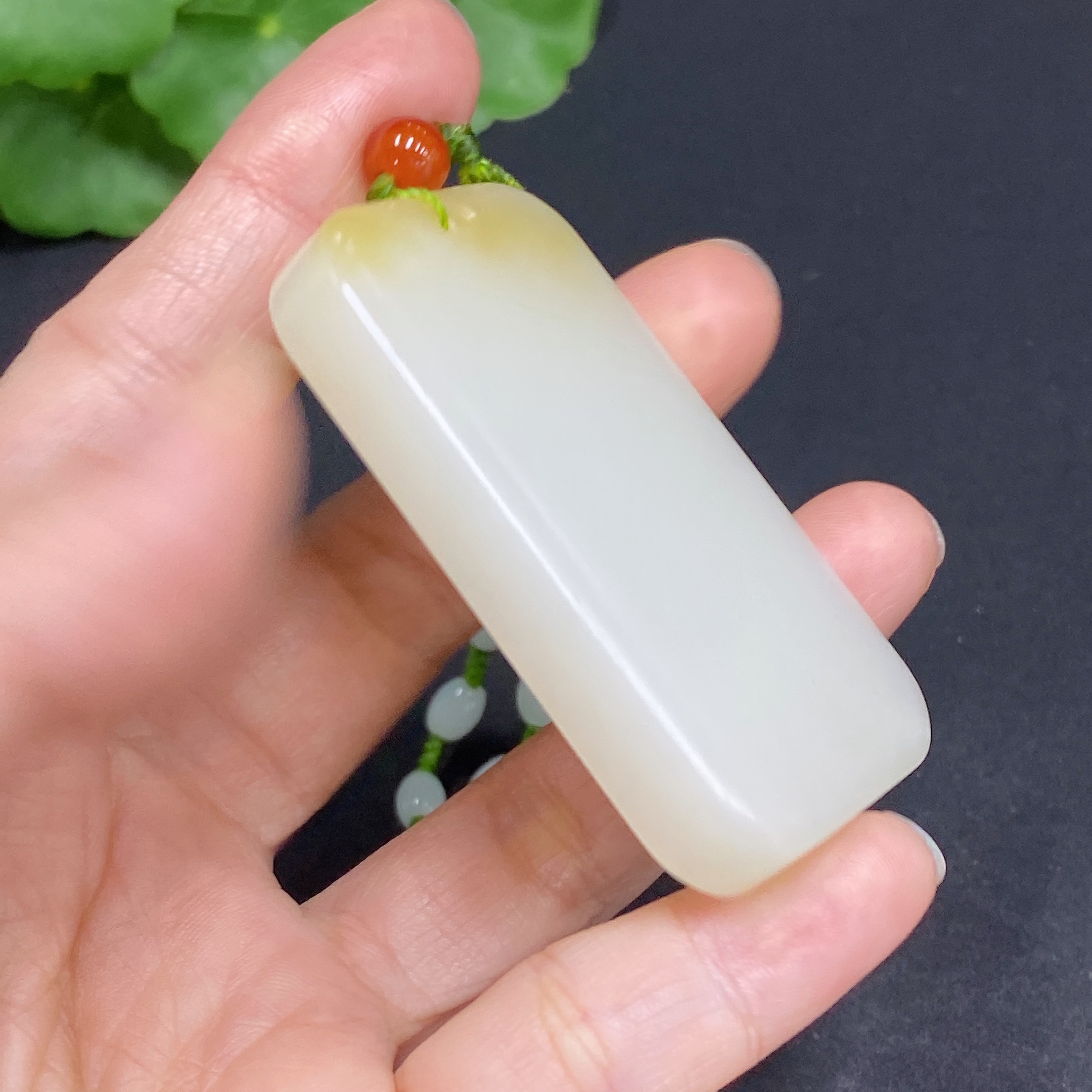 H33939921 Hetian Jade Pendant Plain Pendant