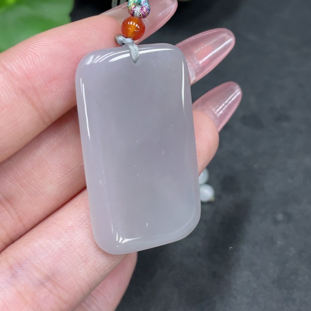 H33925258 Hetian Jade Pendant, Plain Pendant