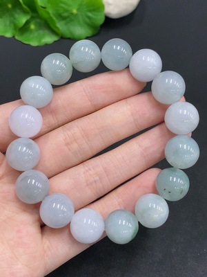 F30457454 Jadeite Bracelet 12.9mm Approx. Total Weight About 62.3g