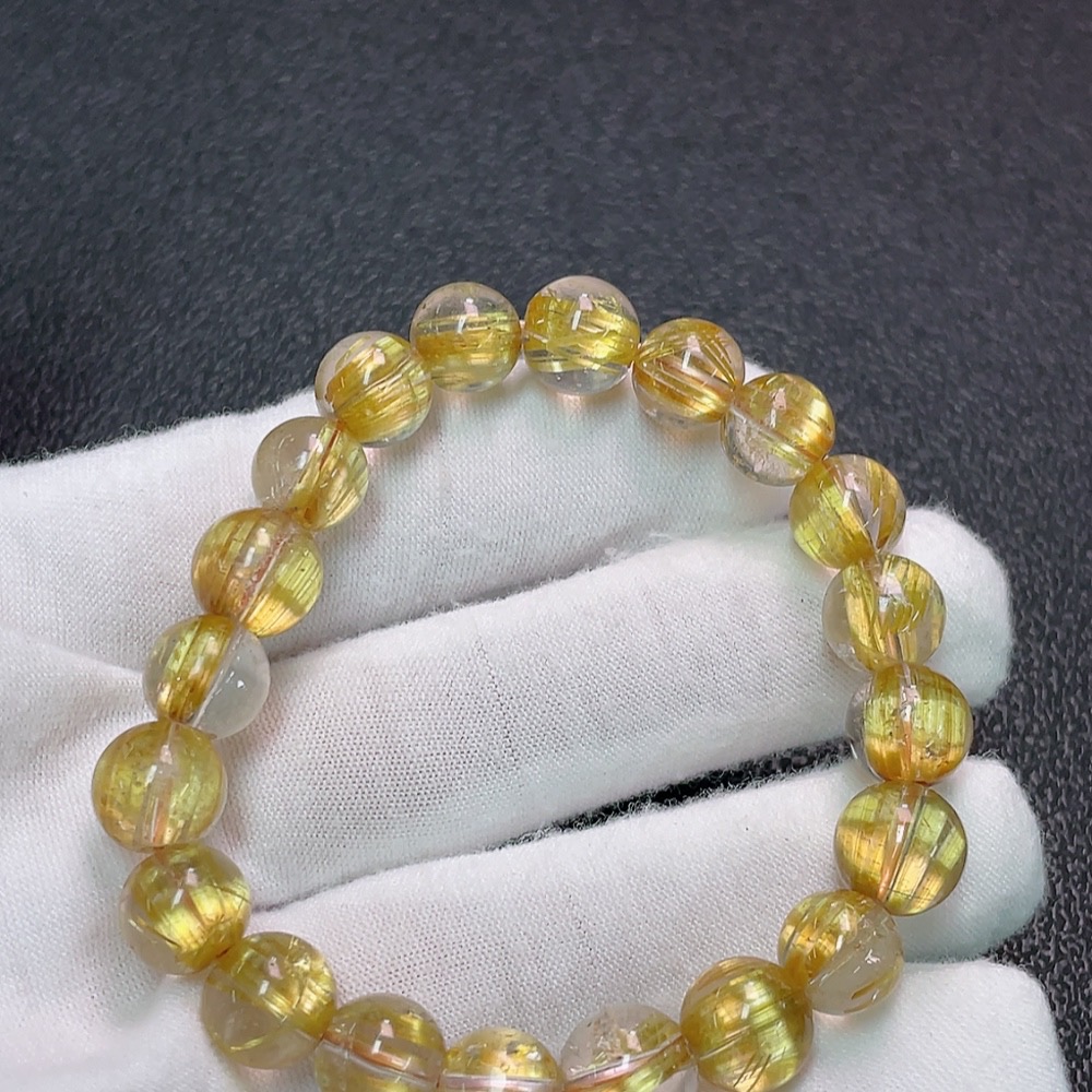 C34006900 Crystal Bracelet Total Weight Approx. 22.39g Size About 8.6mm