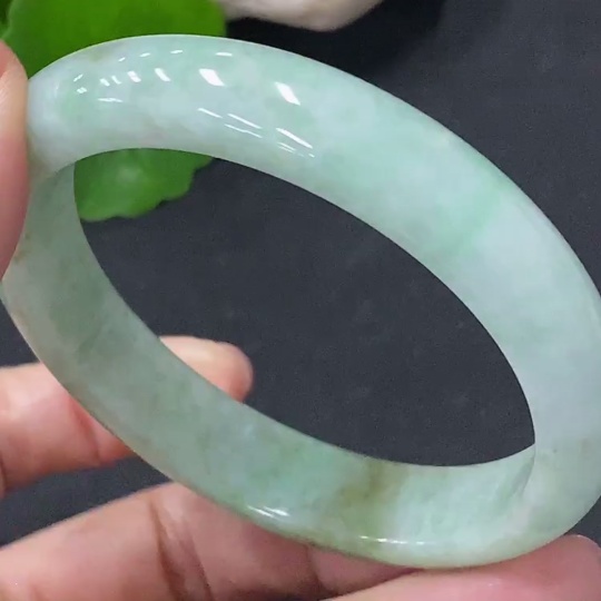 F35115895 Jadeite Round Bracelet Total Weight Approx. 48.2g Size 56.1