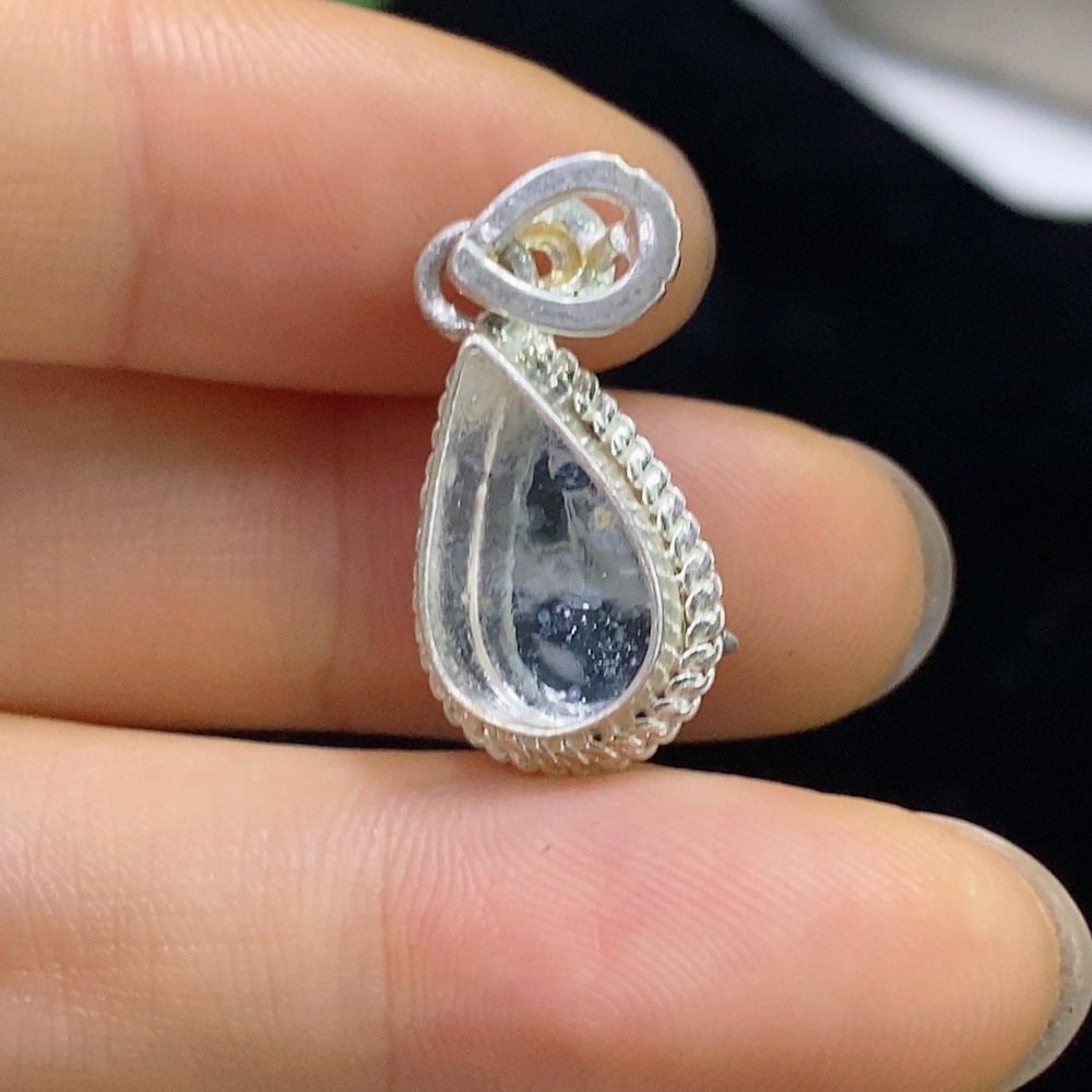 F32707329 Jadeite Inlaid Piece Non-Gold Inlaid Total Weight Approx. 3.6g