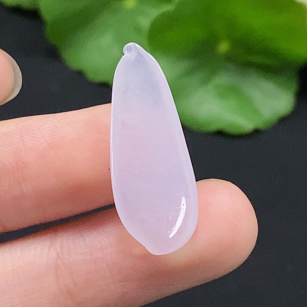 F33927126 Jadeite Inlaid Piece Total Weight Approx. 1.63g