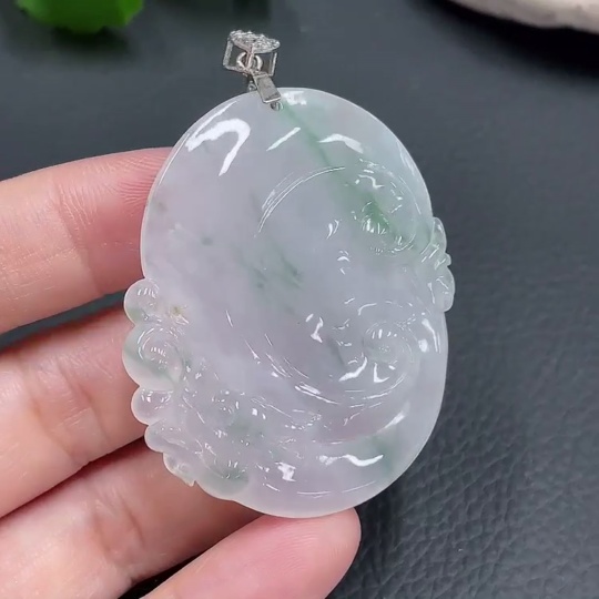 F22481990 JadeitePendant Ruyi Non-Gold Total Weight 22.615g