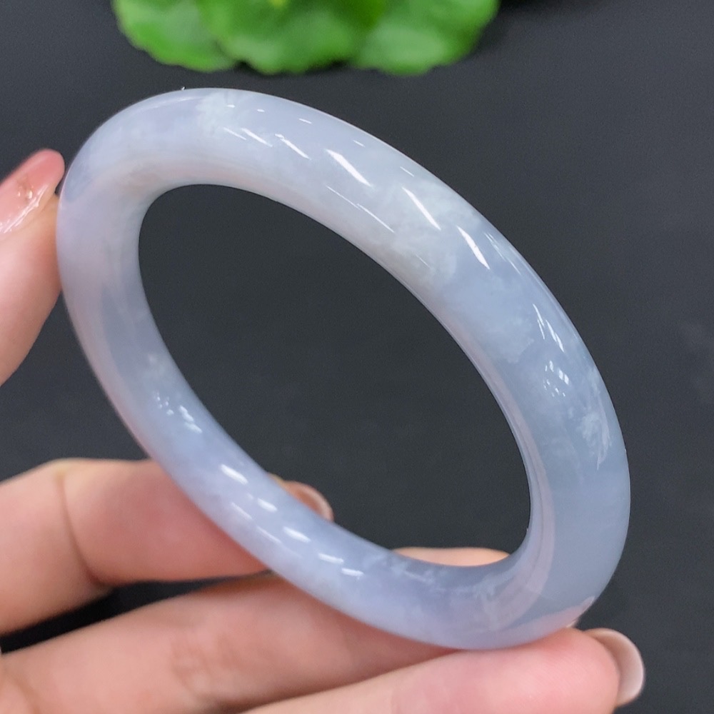 F26967794 JadeiteRound Bangle, Total Weight Approx. 39g, Size 52