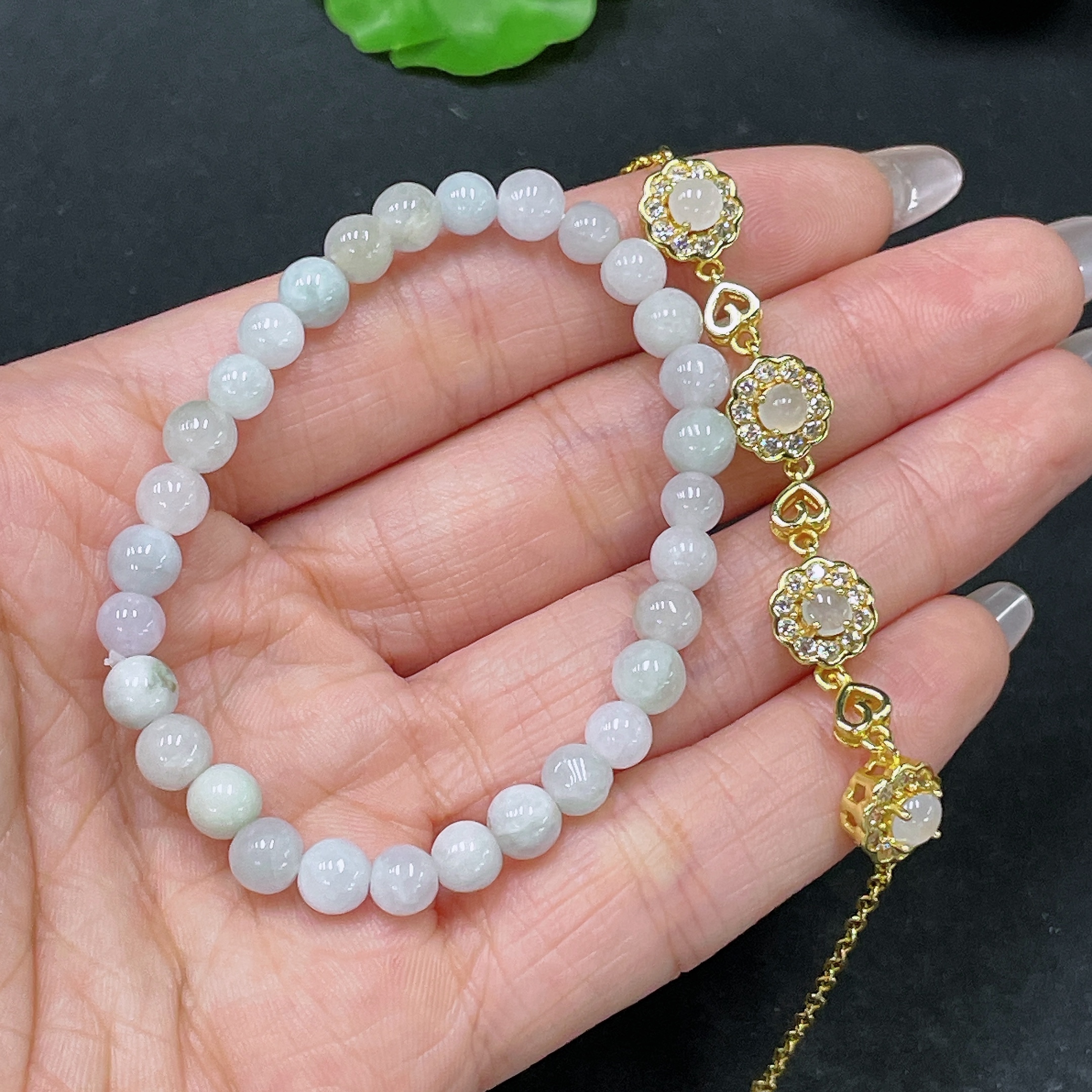 F35139061 Jadeite Bracelet + Beads Sell as a Lot