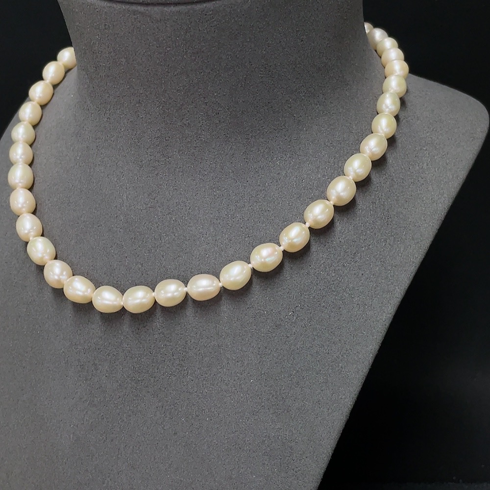 C33891539 Pearl Beaded Necklace Non-Gold Total Weight Approx. 35.17g Carat 7.7mm